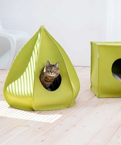 Schurwoll-Filz Katzenhaus