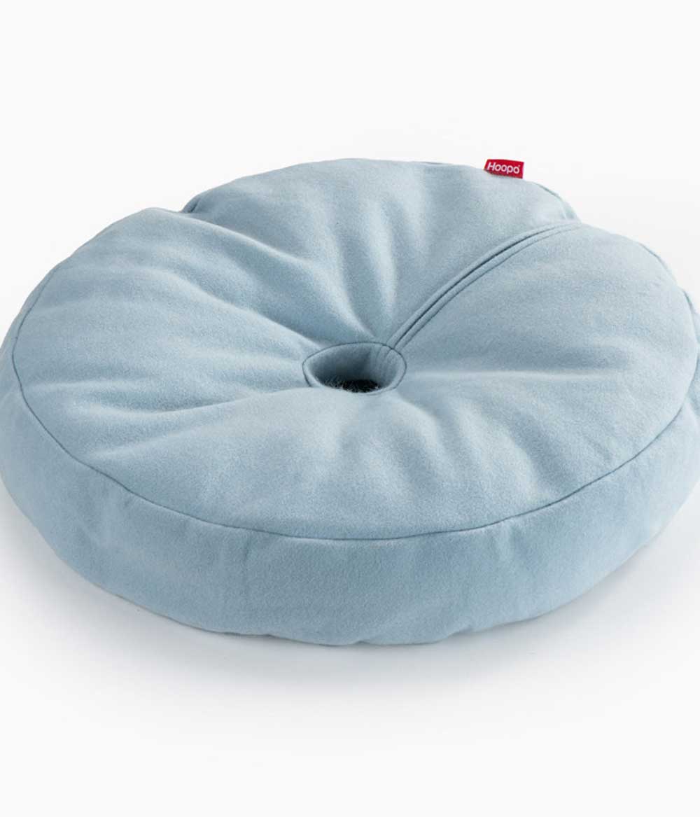 Katzenbett in hellblau