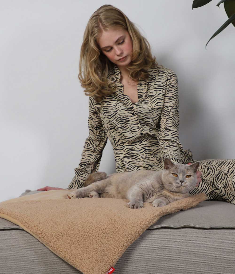 wärmende Katzendecke